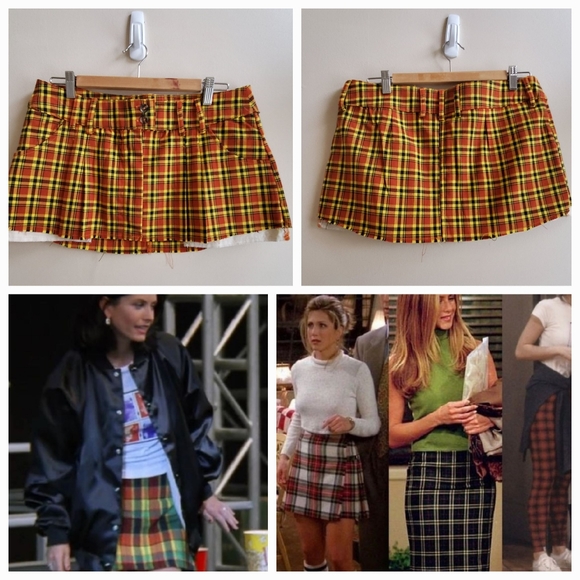 BDG Urban Outfitter lowrise Mini plaid skirt Medium size - Picture 3 of 11